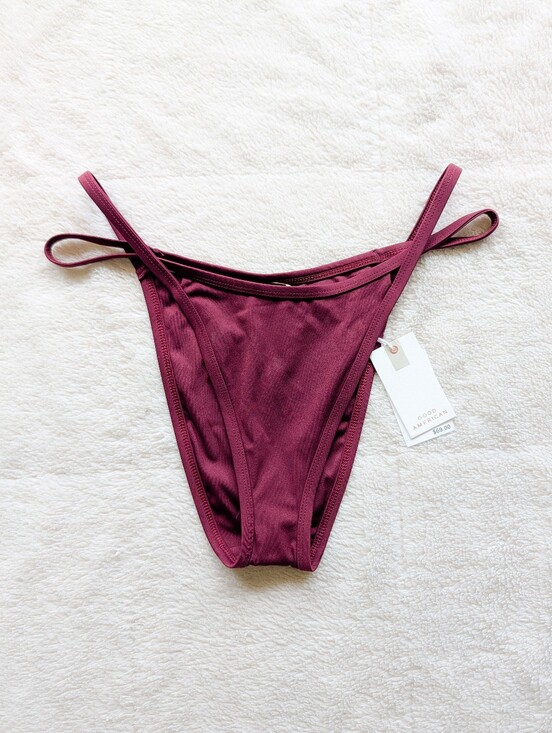 Good American Other - Good American Dual Strap Minimal Coverage Bikini Bottoms